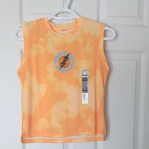 Xersion Yellow and Orange Kids Tank Top